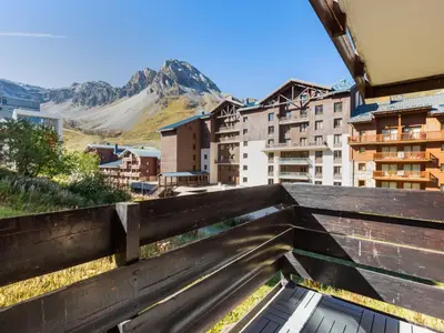 Vue générale sur la montagne ou vue sur la montagne depuis l'appartement