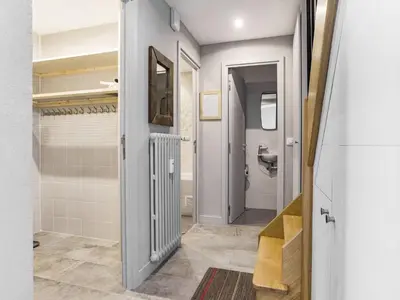 Salle de bains dans l'établissement Apartment Les Hauts du Val Claret - Val Claret-21 by Interhome