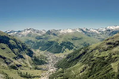 Paysage naturel près de l'hôtel