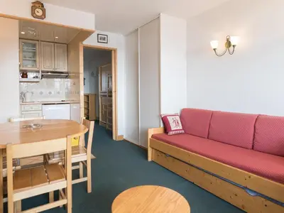 Cuisine ou kitchenette dans l'établissement Charmant deux pièces à Tignes, 45 m², proche des pistes - FR-1-449-64