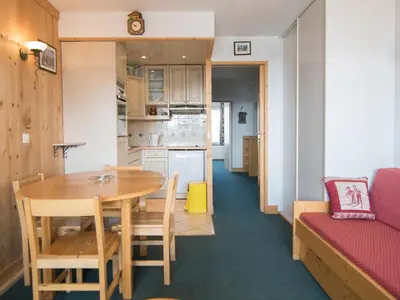 Cuisine ou kitchenette dans l'établissement Charmant deux pièces à Tignes, 45 m², proche des pistes - FR-1-449-64