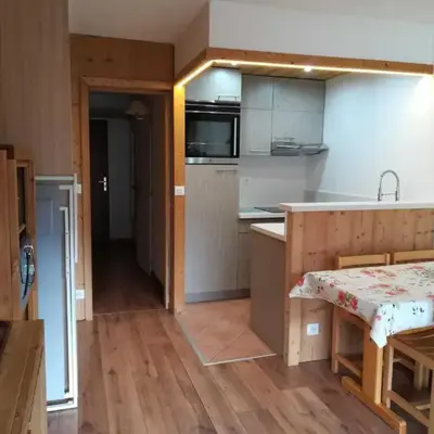 Studio exposé sud à 500 m des pistes avec Wi-Fi - FR-1-449-102