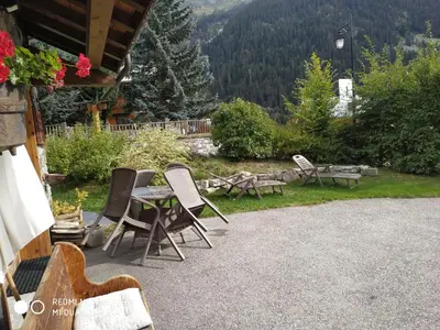 Vue générale sur la montagne ou vue sur la montagne depuis l'appartement