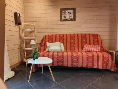 Coin salon dans l'établissement la ratavelaiza