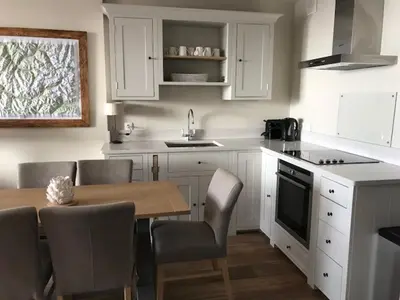 Cuisine ou kitchenette dans l'établissement 3 pièces, au pied des pistes à Tignes, Sud-Ouest, Wifi - FR-1-449-50