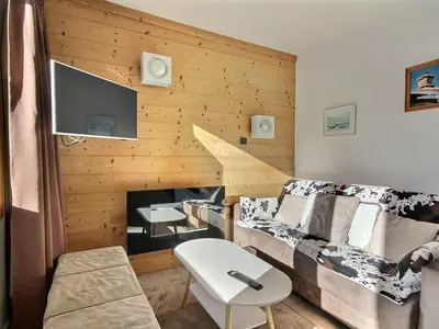 Plan de l'établissement Duplex 4 pièces, 8 personnes, balcon sud, au pied des pistes - FR-1-455-2