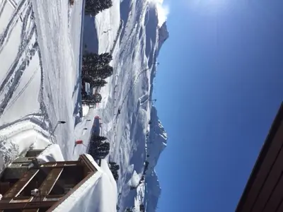 Plan de l'établissement Duplex 4 pièces, 8 personnes, balcon sud, au pied des pistes - FR-1-455-2