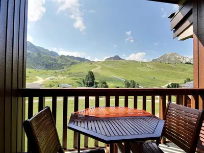 Plan de l'établissement Duplex 4 pièces, 8 personnes, balcon sud, au pied des pistes - FR-1-455-2
