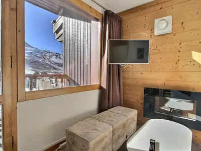 Plan de l'établissement Duplex 4 pièces, 8 personnes, balcon sud, au pied des pistes - FR-1-455-2