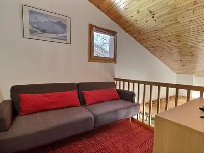 Plan de l'établissement Duplex 4 pièces, 8 personnes, balcon sud, au pied des pistes - FR-1-455-2