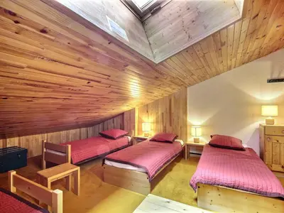 Plan de l'établissement Duplex 4 pièces, 8 personnes, balcon sud, au pied des pistes - FR-1-455-2