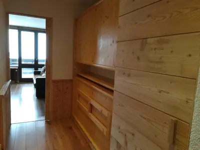 Plan de l'établissement Studio ski aux pieds, vue montagne, idéal pour 4 - FR-1-449-45