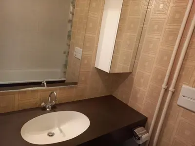 Salle de bains dans l'établissement Studio Sud-Ouest au Coeur des Commerces - FR-1-449-58