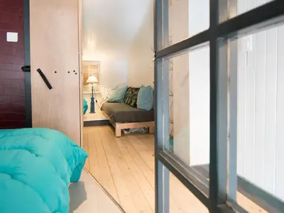 Coin salon dans l'établissement Studio avec mezzanine, Tignes, 36m², wifi, proche pistes - FR-1-449-115