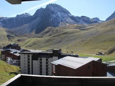 Vue générale sur la montagne ou vue sur la montagne depuis l'appartement