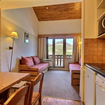 Duplex chaleureux 2 pièces au pied des pistes