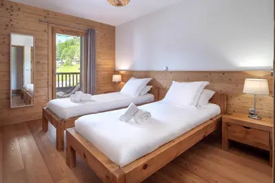 Un ou plusieurs lits dans un hébergement de l'établissement ALPA appartements - Champagny-en-Vanoise
