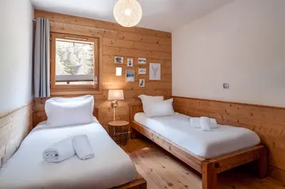 Un ou plusieurs lits dans un hébergement de l'établissement ALPA appartements - Champagny-en-Vanoise