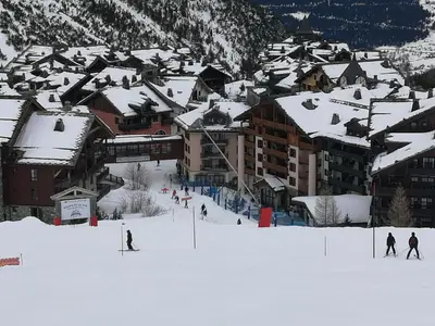 L'établissement Superbe appt 2 chambres Arc 1950 en hiver