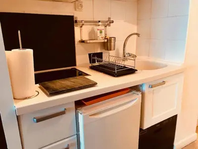Cuisine ou kitchenette dans l'établissement Studio Sud-Ouest au cœur des commerces - FR-1-449-25