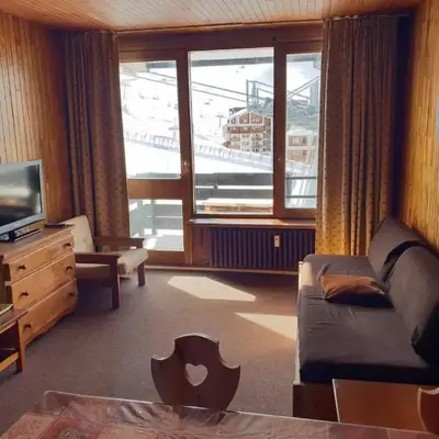 Studio au pied des pistes avec balcon sud à Tignes - FR-1-449-32