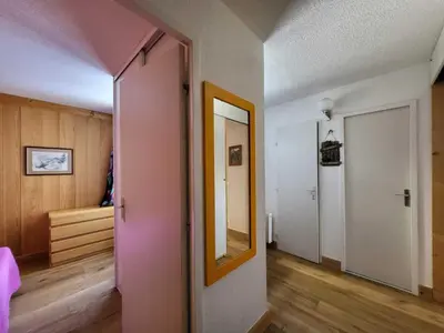 Plan de l'établissement T2 sud 500m pistes, balcon, Wifi, 5 pers - FR-1-449-23