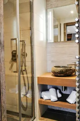 Salle de bains dans l'établissement Apartment Platières-23 by Interhome