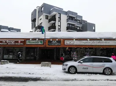 L'établissement Studio 20 Les Grandes Platières en hiver