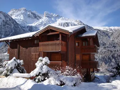 Vue générale sur la montagne ou vue sur la montagne depuis l'appartement