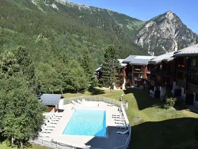 Vue générale sur la montagne ou vue sur la montagne depuis l'appartement