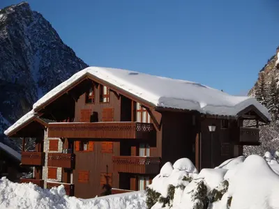 Plan de l'établissement Charmant appartement à Pralognan, balcon et animaux admis - FR-1-464-6