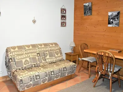 Plan de l'établissement Charmant appartement à Pralognan, balcon et animaux admis - FR-1-464-6