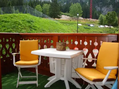 Plan de l'établissement Charmant appartement à Pralognan, balcon et animaux admis - FR-1-464-6