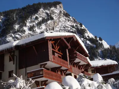 Vue générale sur la montagne ou vue sur la montagne depuis l'appartement