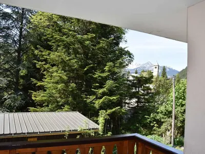 Vue générale sur la montagne ou vue sur la montagne depuis l'appartement
