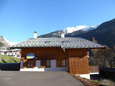 Vue générale sur la montagne ou vue sur la montagne depuis l'appartement
