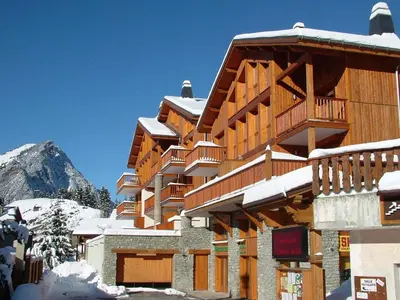 Vue générale sur la montagne ou vue sur la montagne depuis l'appartement