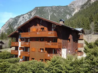 Vue générale sur la montagne ou vue sur la montagne depuis l'appartement