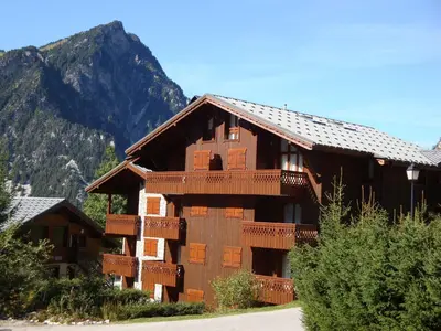 Vue générale sur la montagne ou vue sur la montagne depuis l'appartement
