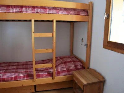 Un ou plusieurs lits dans un hébergement de l'établissement 2 Pièces chaleureux, proche pistes, 6 pers. - FR-1-464-62