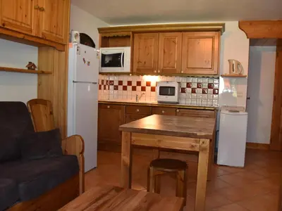 Plan de l'établissement Appartement avec jardin, idéal pour famille, proche pistes - FR-1-464-68