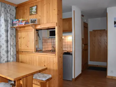 Cuisine ou kitchenette dans l'établissement Appartement en Centre-ville, 4 Pers., Proche Téléphérique - FR-1-464-89