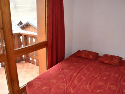 Un ou plusieurs lits dans un hébergement de l'établissement Appartement en Centre-ville, 4 Pers., Proche Téléphérique - FR-1-464-89