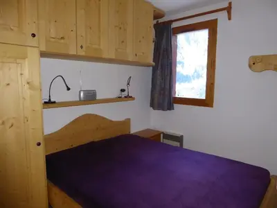 Un ou plusieurs lits dans un hébergement de l'établissement Appartement lumineux avec balcon - 4 personnes - FR-1-464-91