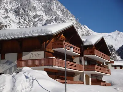 Vue générale sur la montagne ou vue sur la montagne depuis l'appartement