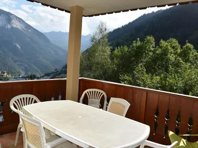 Vue générale sur la montagne ou vue sur la montagne depuis l'appartement
