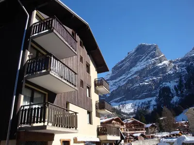 Vue générale sur la montagne ou vue sur la montagne depuis l'appartement
