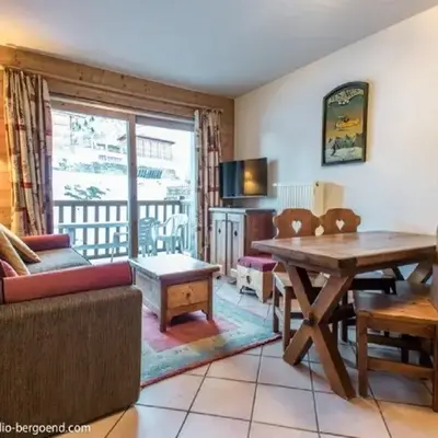 Appartement cosy 4 pers. aux Arcs 1800 avec parking - FR-1-352-11