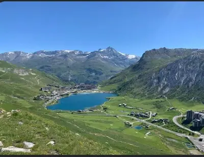 Paysage naturel près de le chalet