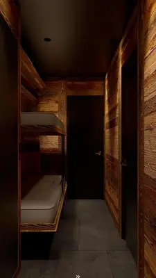 Un ou plusieurs lits dans un hébergement de l'établissement TIGNES - VAL D'ISERE - SKI au PIED